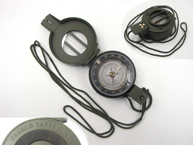 Francis Barker M88 prismatic compass with dual use dial